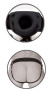 Черный полый страпон унисекс Hollow Strap-On - 14,5 см. Черный полый страпон унисекс Hollow Strap-On - 14,5 см.