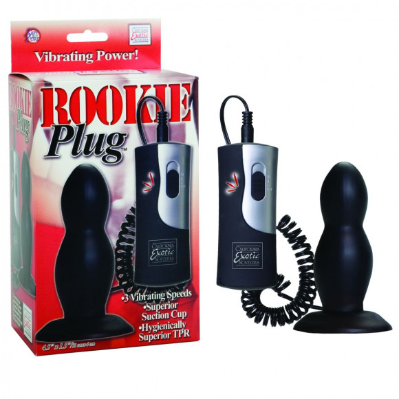 Анальная пробка для мужчин Rookie - 11 см. Анальная пробка для мужчин Rookie - 11 см.