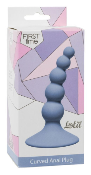 Голубая анальная пробка Ribbed Plug Blue - 10,5 см. Голубая анальная пробка Ribbed Plug Blue - 10,5 см.