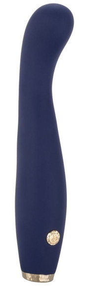 Синий вибромассажер Chic Peony - 19,7 см. Синий вибромассажер Chic Peony - 19,7 см.