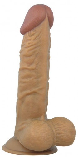 Реалистичный коричневый фаллоимитатор Sturdy Man - 16,5 см. Реалистичный коричневый фаллоимитатор Sturdy Man - 16,5 см.