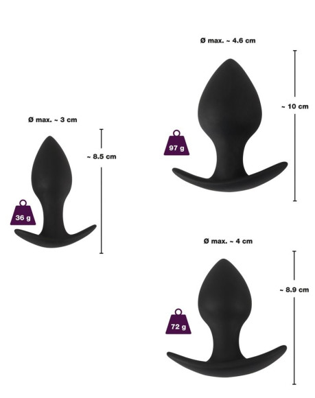Набор анальных пробок Anal Trainer Set Набор анальных пробок Anal Trainer Set