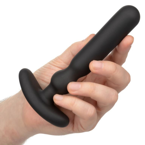 Черный анальный вибростимулятор Rechargeable Large Anal-T - 15 см. Черный анальный вибростимулятор Rechargeable Large Anal-T - 15 см.