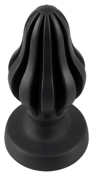 Черная анальная пробка Super Soft Butt Plug - 11,1 см. Черная анальная пробка Super Soft Butt Plug - 11,1 см.