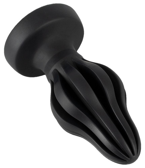 Черная анальная пробка Super Soft Butt Plug - 11,1 см. Черная анальная пробка Super Soft Butt Plug - 11,1 см.