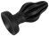 Черная анальная пробка Super Soft Butt Plug - 11,1 см. Черная анальная пробка Super Soft Butt Plug - 11,1 см.