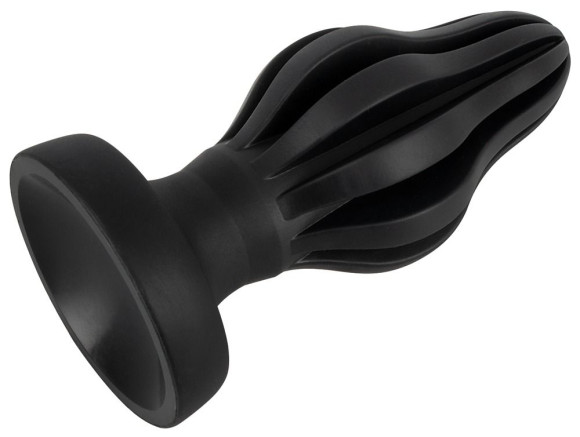 Черная анальная пробка Super Soft Butt Plug - 11,1 см. Черная анальная пробка Super Soft Butt Plug - 11,1 см.