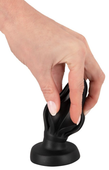 Черная анальная пробка Super Soft Butt Plug - 11,1 см. Черная анальная пробка Super Soft Butt Plug - 11,1 см.