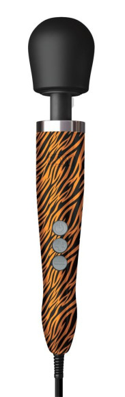 Жезловый вибратор Doxy Die Cast с тигровым принтом Жезловый вибратор Doxy Die Cast с тигровым принтом