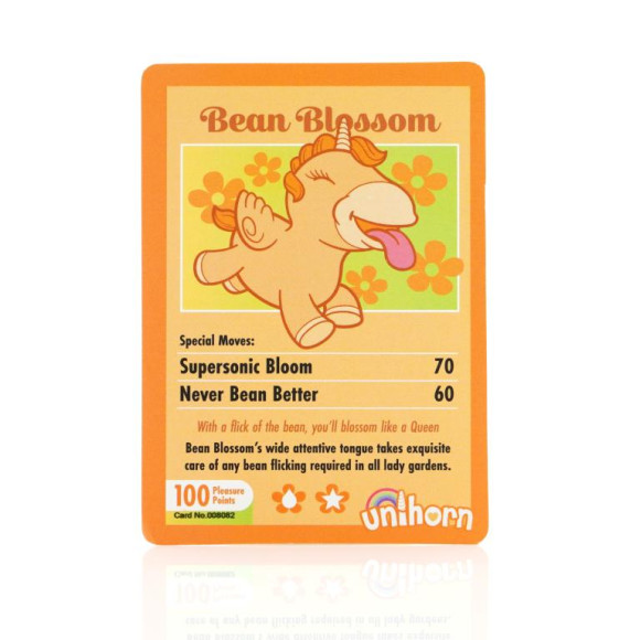 Желтый клиторальный вибромассажер Unihorn Bean Blossom с подвижным язычком Желтый клиторальный вибромассажер Unihorn Bean Blossom с подвижным язычком