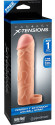 Телесная насадка с кольцом Perfect 1 Extension with Ball Strap - 17 см. Телесная насадка с кольцом Perfect 1 Extension with Ball Strap - 17 см.