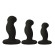 Набор из 3 черных вибровтулок Nexus G-Play+ Trio Набор из 3 черных вибровтулок Nexus G-Play+ Trio