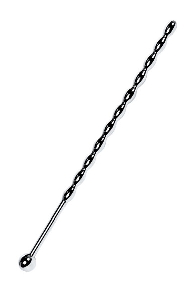 Серебристый длинный уретральный плаг-косичка TOYFA Metal - 15,7 см. Серебристый длинный уретральный плаг-косичка TOYFA Metal - 15,7 см.