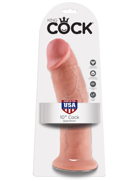 Большой фаллоимитатор 10 Cock на присоске - 25,4 см. Большой фаллоимитатор 10 Cock на присоске - 25,4 см.