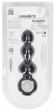 Черная анальная елочка Beaded Silicone Anal Probe with Loop Черная анальная елочка Beaded Silicone Anal Probe with Loop