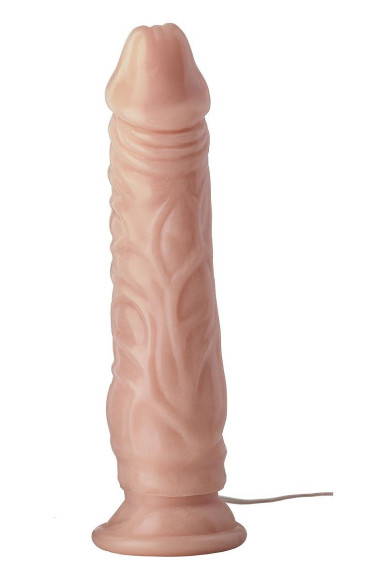 Телесный вибромассажер Lovely Lord - 21,5 см. Телесный вибромассажер Lovely Lord - 21,5 см.