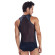 Черная прозрачная мужская майка Audacy Tank Top Черная прозрачная мужская майка Audacy Tank Top