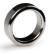 Серебристое эрекционное кольцо Sinner Metal Cockring Size S
