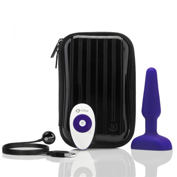 Фиолетовая анальная вибропробка с 3 источниками вибрации TRIO REMOTE CONTROL PLUG PURPLE - 13,5 см. Фиолетовая анальная вибропробка с 3 источниками вибрации TRIO REMOTE CONTROL PLUG PURPLE - 13,5 см.
