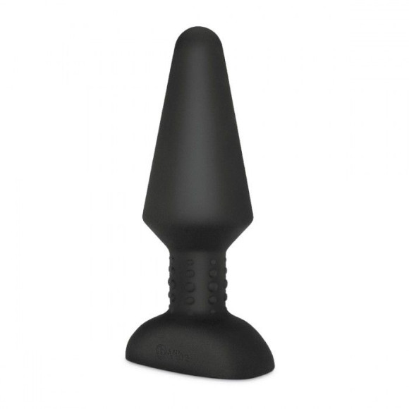 Большая чёрная вибропробка Rimming Plug XL - 16 см. Большая чёрная вибропробка Rimming Plug XL - 16 см.
