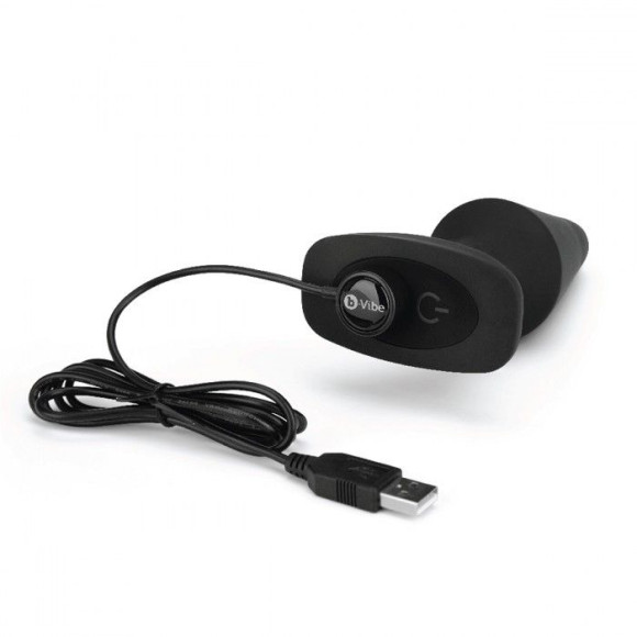Большая чёрная вибропробка Rimming Plug XL - 16 см. Большая чёрная вибропробка Rimming Plug XL - 16 см.