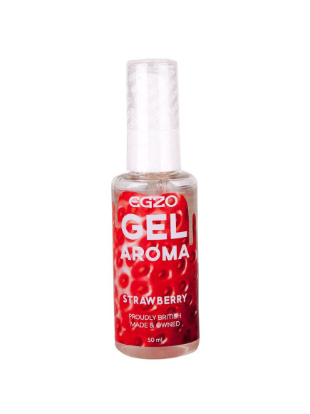 Интимный лубрикант Egzo Aroma с ароматом клубники - 50 мл. Интимный лубрикант Egzo Aroma с ароматом клубники - 50 мл.
