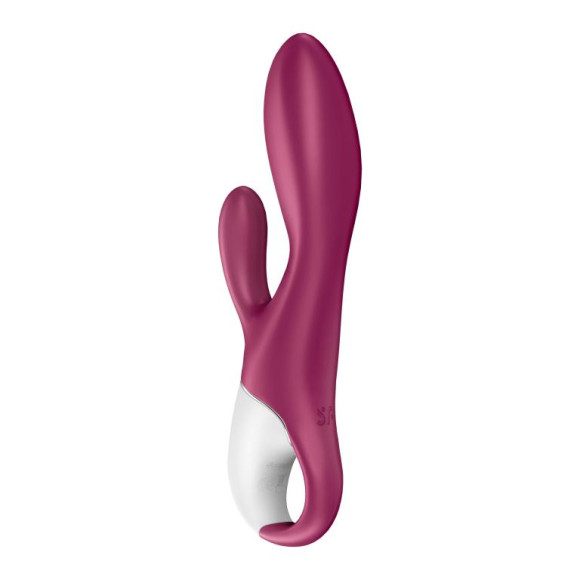 Малиновый вибратор-кролик Heated Affair с функцией нагрева - 20,5 см. Малиновый вибратор-кролик Heated Affair с функцией нагрева - 20,5 см.