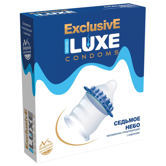 Презерватив LUXE Exclusive «Седьмое небо» - 1 шт. Презерватив LUXE Exclusive «Седьмое небо» - 1 шт.