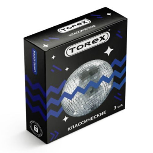 Гладкие презервативы Torex Party Классические - 3 шт. Гладкие презервативы Torex Party Классические - 3 шт.