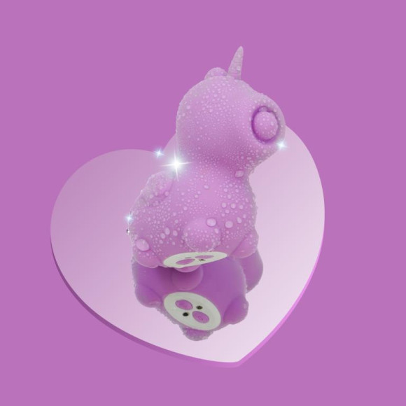 Фиолетовый клиторальный стимулятор Unihorn Karma Lilac с функцией пульсации Фиолетовый клиторальный стимулятор Unihorn Karma Lilac с функцией пульсации