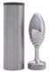 Серебристая анальная втулка Doxy Ribbed Butt Plug - 10,5 см. Серебристая анальная втулка Doxy Ribbed Butt Plug - 10,5 см.