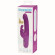 Фиолетовый перезаряжаемый вибратор Rabbit Slimline Curve Rechargeable - 24 см. Фиолетовый перезаряжаемый вибратор Rabbit Slimline Curve Rechargeable - 24 см.