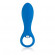 Голубой вибратор с ручкой-кольцом Posh Silicone O Probes - 15 см. Голубой вибратор с ручкой-кольцом Posh Silicone O Probes - 15 см.