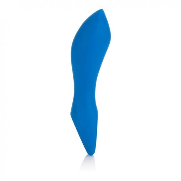 Голубой вибратор с ручкой-кольцом Posh Silicone O Probes - 15 см. Голубой вибратор с ручкой-кольцом Posh Silicone O Probes - 15 см.