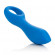 Голубой вибратор с ручкой-кольцом Posh Silicone O Probes - 15 см. Голубой вибратор с ручкой-кольцом Posh Silicone O Probes - 15 см.