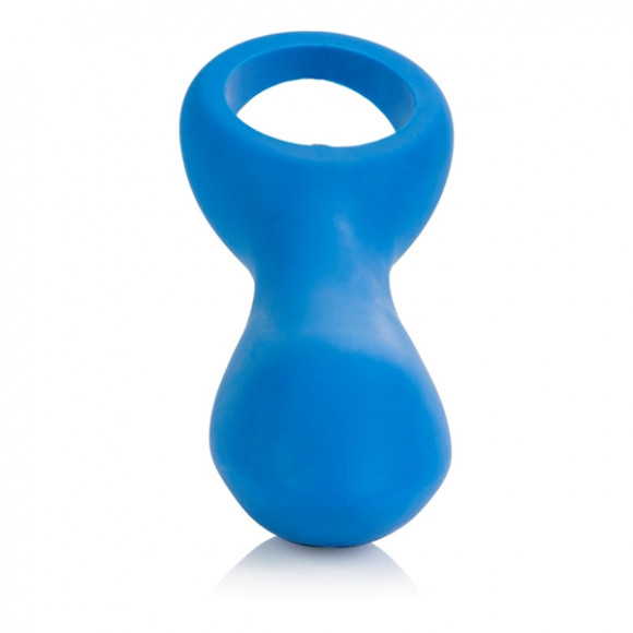 Голубой вибратор с ручкой-кольцом Posh Silicone O Probes - 15 см. Голубой вибратор с ручкой-кольцом Posh Silicone O Probes - 15 см.