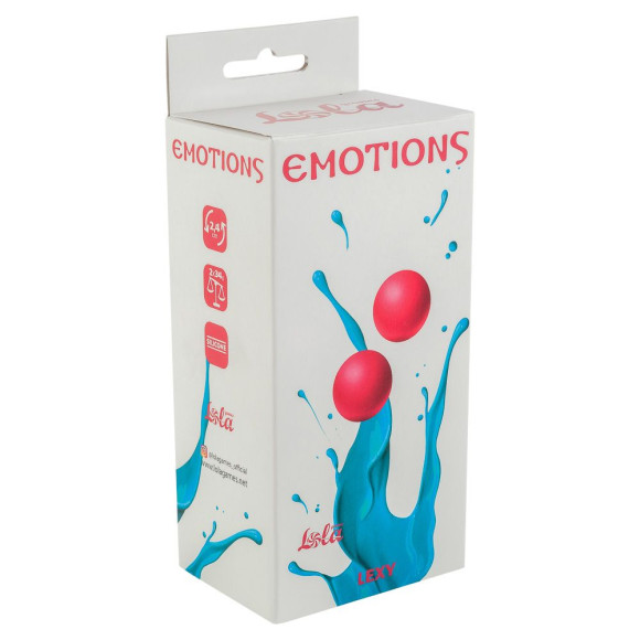 Ярко-розовые вагинальные шарики без сцепки Emotions Lexy Small Ярко-розовые вагинальные шарики без сцепки Emotions Lexy Small