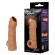 Телесная насадка с пупырышками и открытой головкой Nude Sleeve L - 14 см. Телесная насадка с пупырышками и открытой головкой Nude Sleeve L - 14 см.