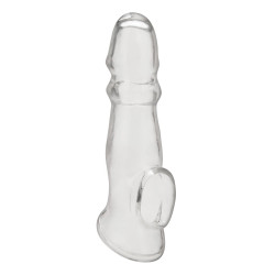 Прозрачная насадка для пениса Girthy Penis Enhancing Sleeve Extension - 17,1 см. Прозрачная насадка для пениса Girthy Penis Enhancing Sleeve Extension - 17,1 см.