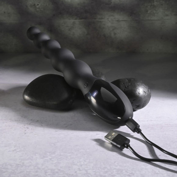 Черный анальный вибростимулятор Backdoor Baton - 24,1 см. Черный анальный вибростимулятор Backdoor Baton - 24,1 см.