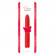 Красный классический вибратор CLASSIC VIBE RED MEDIUM - 18 см. Красный классический вибратор CLASSIC VIBE RED MEDIUM - 18 см.