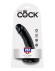 Чёрный фаллоимитатор с присоской 6 Cock - 15,2 см. Чёрный фаллоимитатор с присоской 6 Cock - 15,2 см.