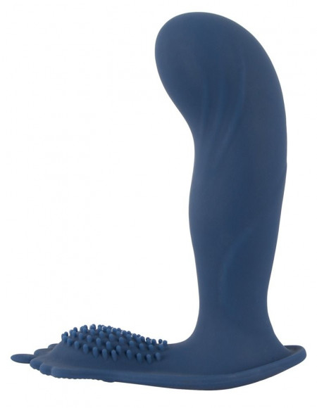 Синий вибростимулятор простаты Vibrating Butt Plug - 11,7 см. Синий вибростимулятор простаты Vibrating Butt Plug - 11,7 см.