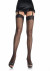 Ажурные чулки в сетку PLUS SIZE FISHNET STOCKINGS