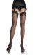 Ажурные чулки в сетку PLUS SIZE FISHNET STOCKINGS