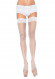 Ажурные чулки в сетку PLUS SIZE FISHNET STOCKINGS