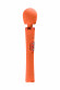Оранжевый жезловый вибромассажер Vim Vibrating Wand - 31,3 см. Оранжевый жезловый вибромассажер Vim Vibrating Wand - 31,3 см.