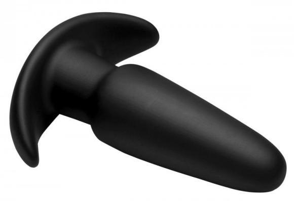 Черная анальная вибропробка Kinetic Thumping 7X Medium Anal Plug - 13,3 см. Черная анальная вибропробка Kinetic Thumping 7X Medium Anal Plug - 13,3 см.