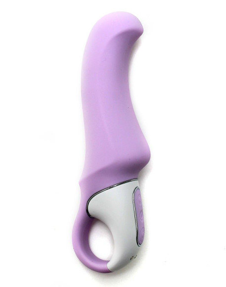 Сиреневый вибратор Satisfyer Charming Smile - 18,5 см. Сиреневый вибратор Satisfyer Charming Smile - 18,5 см.