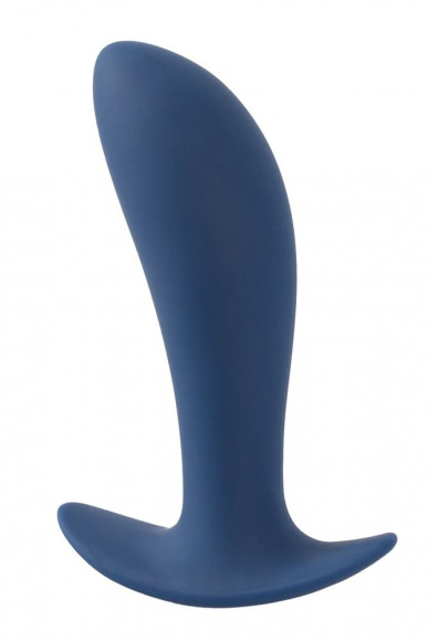 Синяя анальная втулка с вибрацией Vibrating Butt Plug - 12 см. Синяя анальная втулка с вибрацией Vibrating Butt Plug - 12 см.